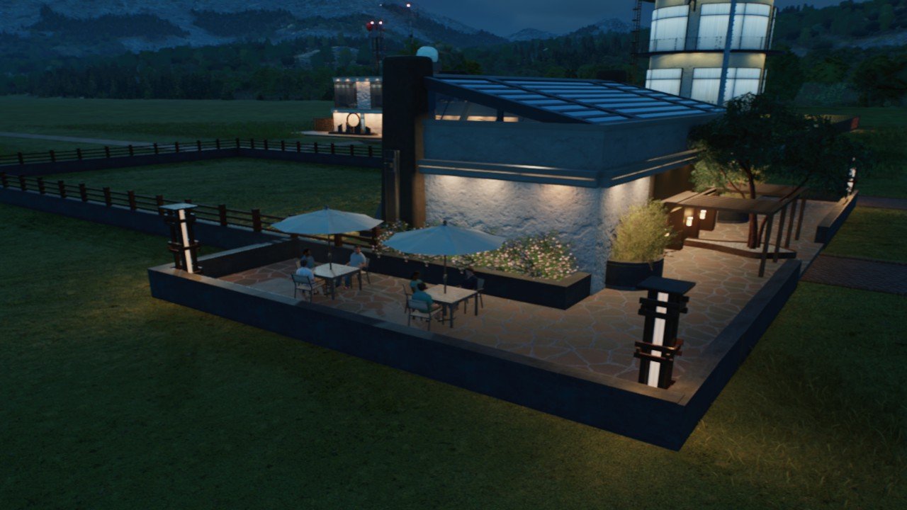 Small Dino Viewing and Enclosure - Workshop - Jurassic World Evolution 3