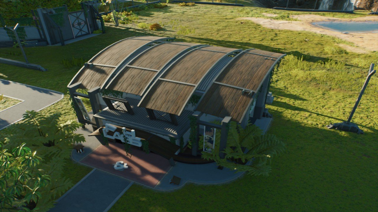 Abandoned viewing gallary - Workshop - Jurassic World Evolution 3