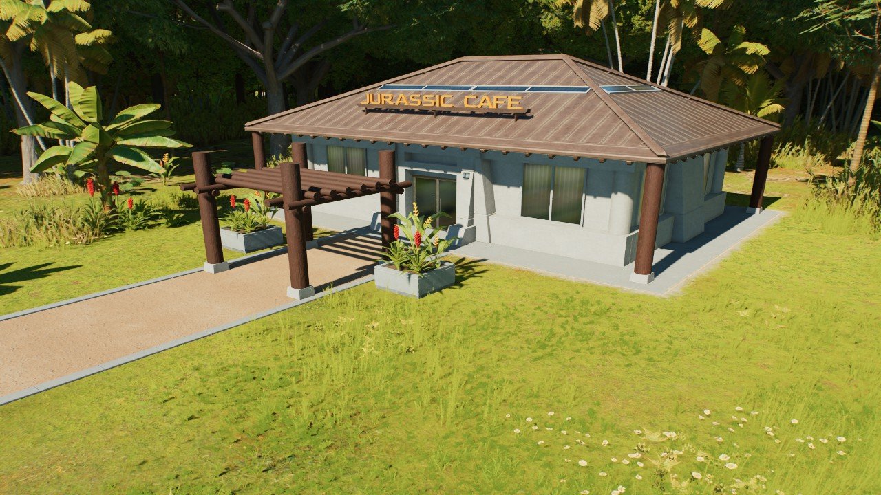 Jurassic Cafe Small Amenity Return to Jurassic Park