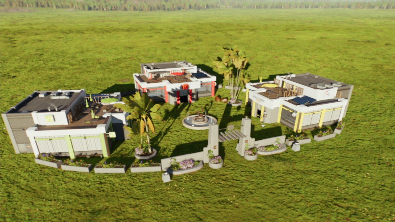 Medium Standard Amenities_v01 - Workshop - Jurassic World Evolution 3