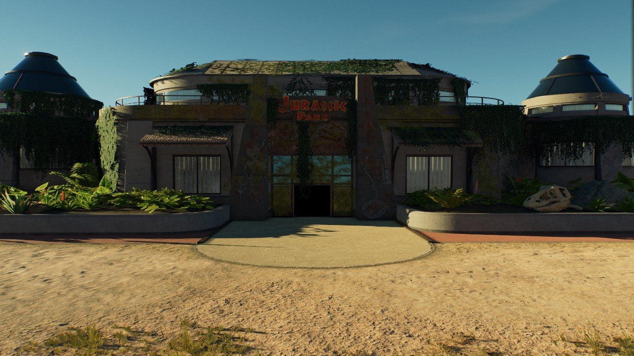 Abandon visitor center modern - Workshop - Jurassic World Evolution 3
