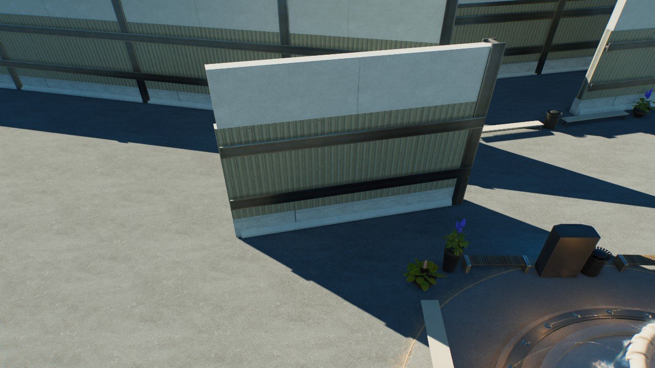 Jurassic World wall perimeter