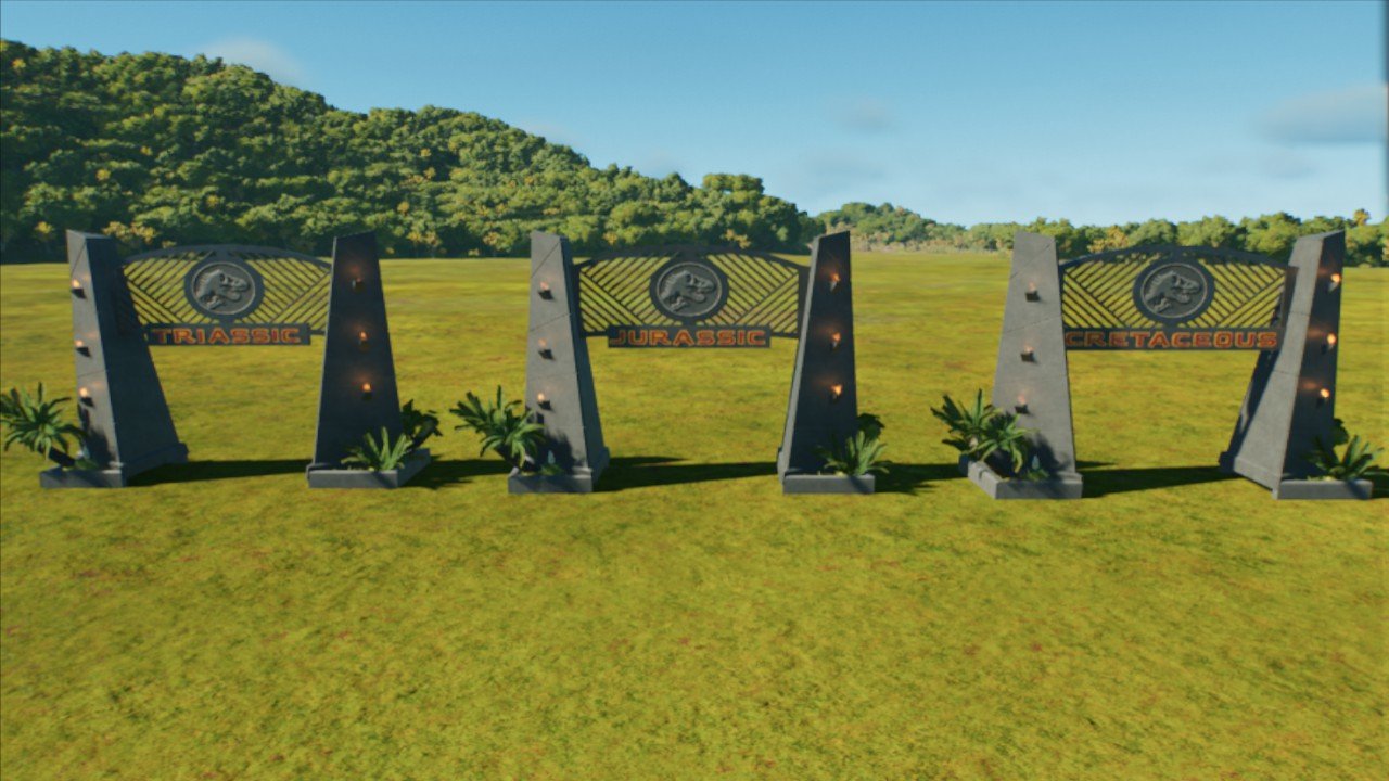 JP Era Gates - Workshop - Jurassic World Evolution 3