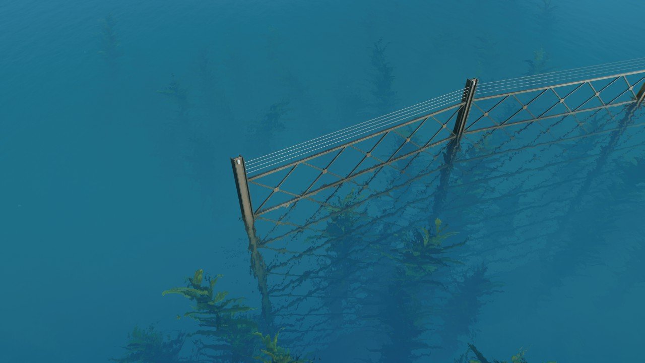 Mosasaur fence