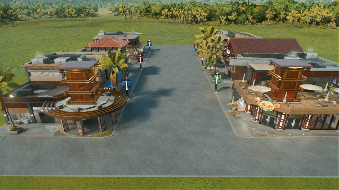 Jurassic World Main Street