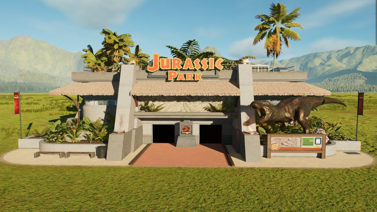 JP T-Rex Viewing Gallery - Workshop - Jurassic World Evolution 3