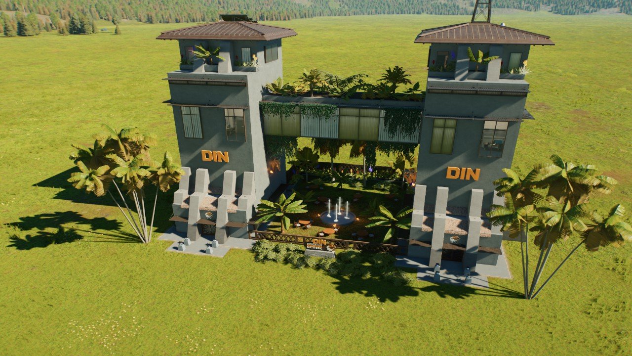 JP themed Marketplace V2.0 - Workshop - Jurassic World Evolution 3