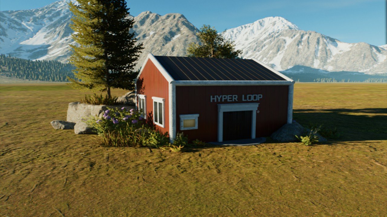 Loop Sation Simple Hyper Loop Station - Workshop - Jurassic World Evolution 3