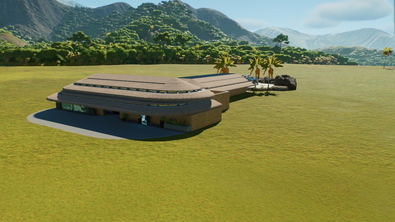 Covered jp entrance - Workshop - Jurassic World Evolution 3