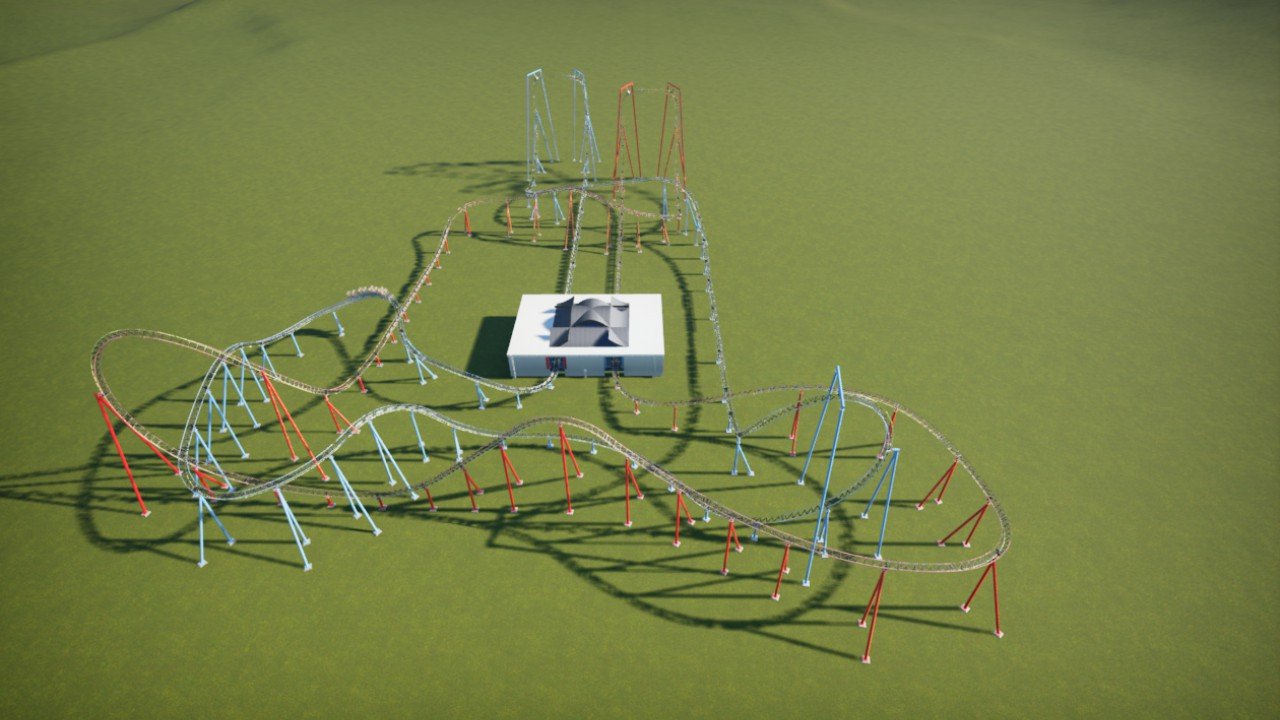 Double coasters nd station