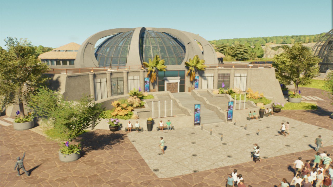 Slightly Modified Visitor center - Workshop - Jurassic World Evolution 3