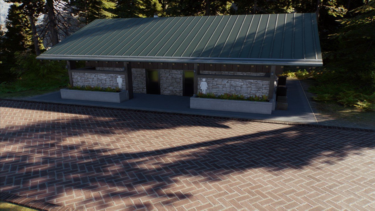 Modern Nature Restroom - Workshop - Jurassic World Evolution 3