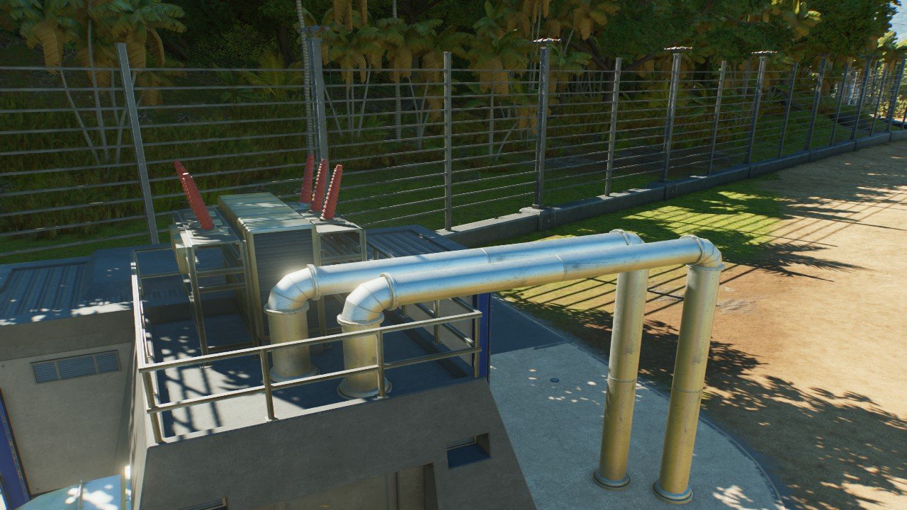 Maintenance shed Hyperloop - Workshop - Jurassic World Evolution 3