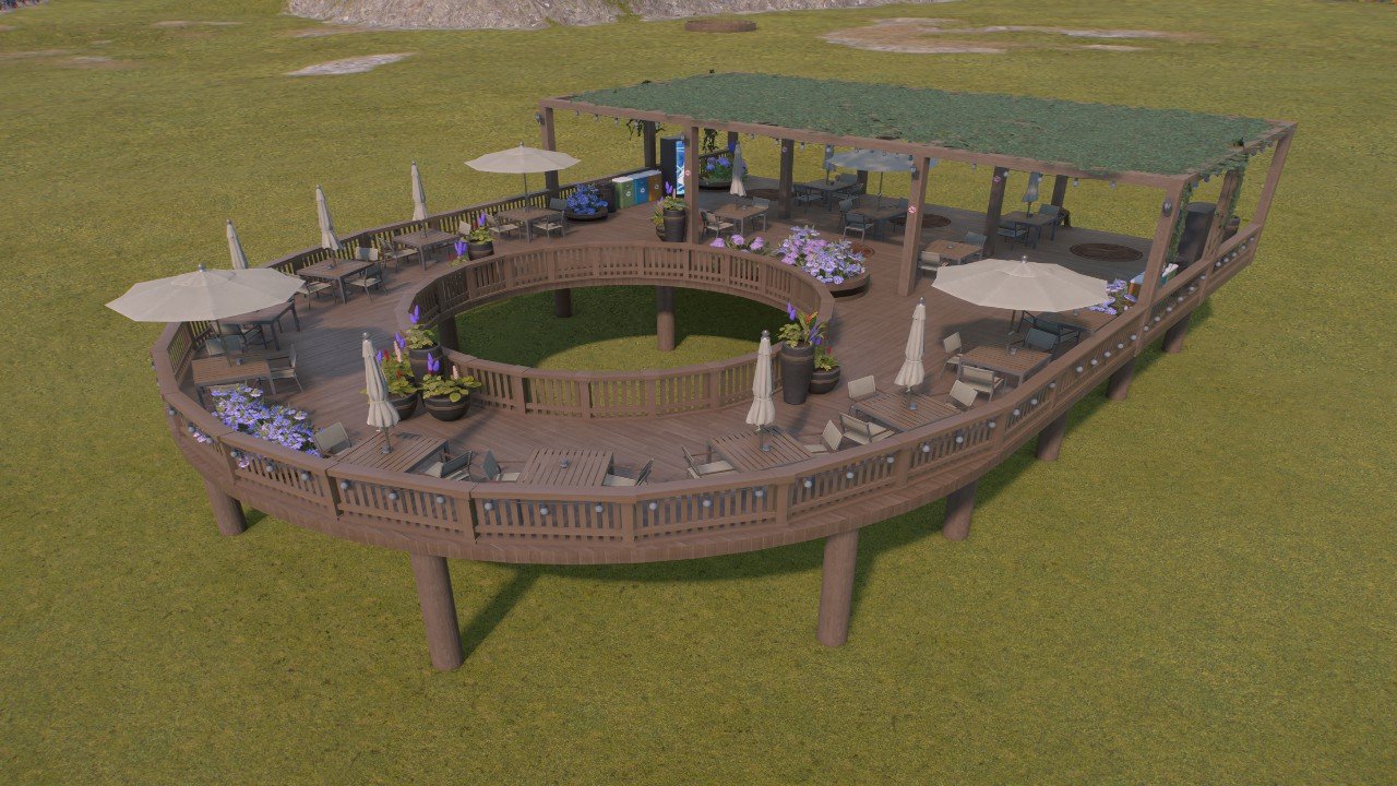 Guest Seating Platform