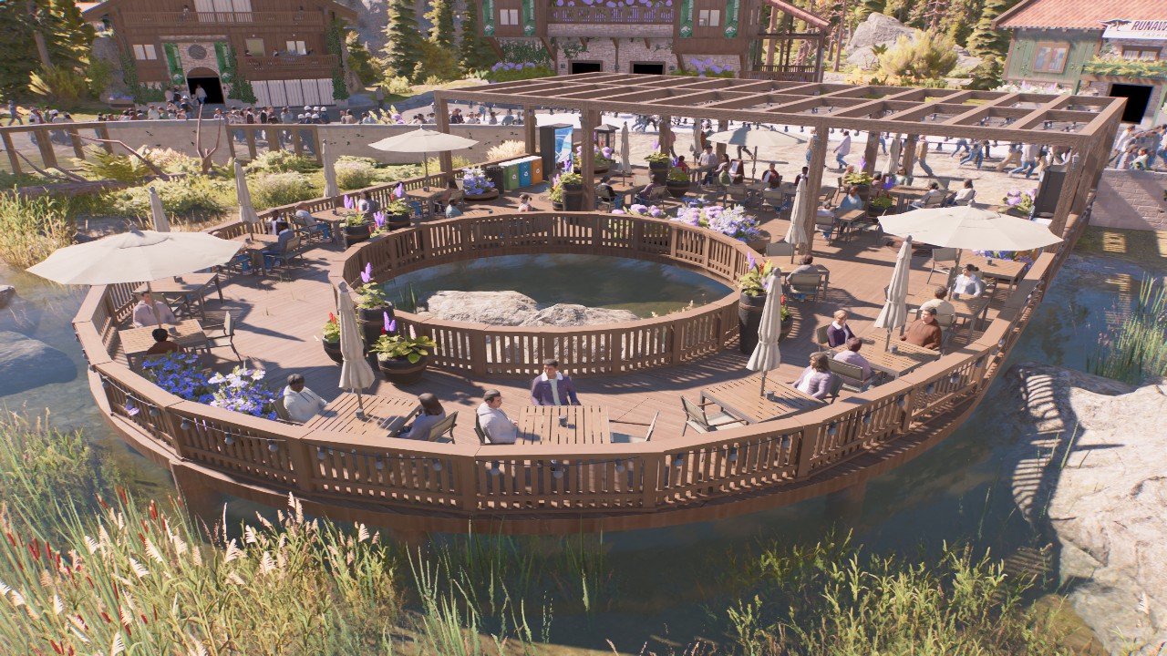 Elevated Guest Seating Platform