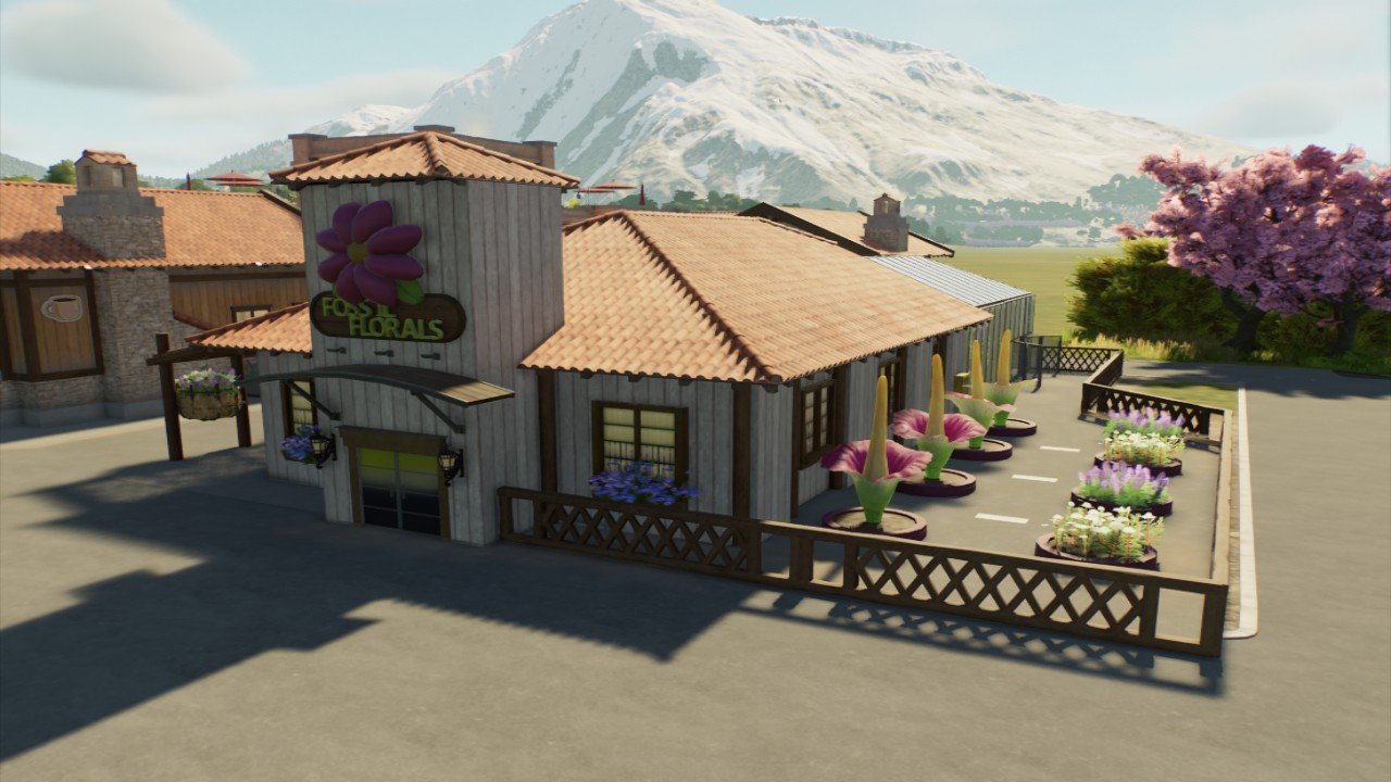 Large Floral Shop Amenity