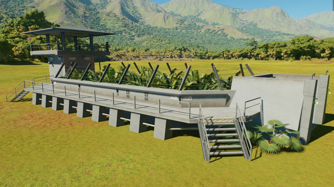 JP Raptor Containment Paddock - Workshop - Jurassic World Evolution 3