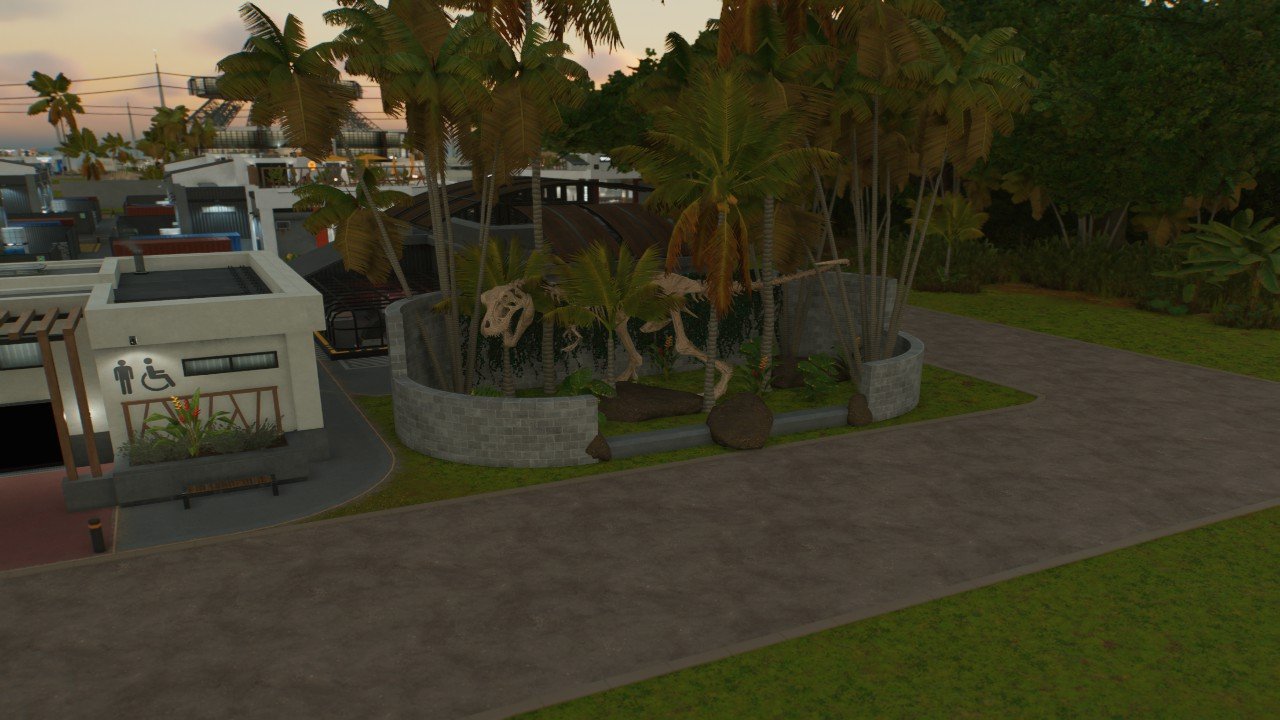 Rex display - Workshop - Jurassic World Evolution 3