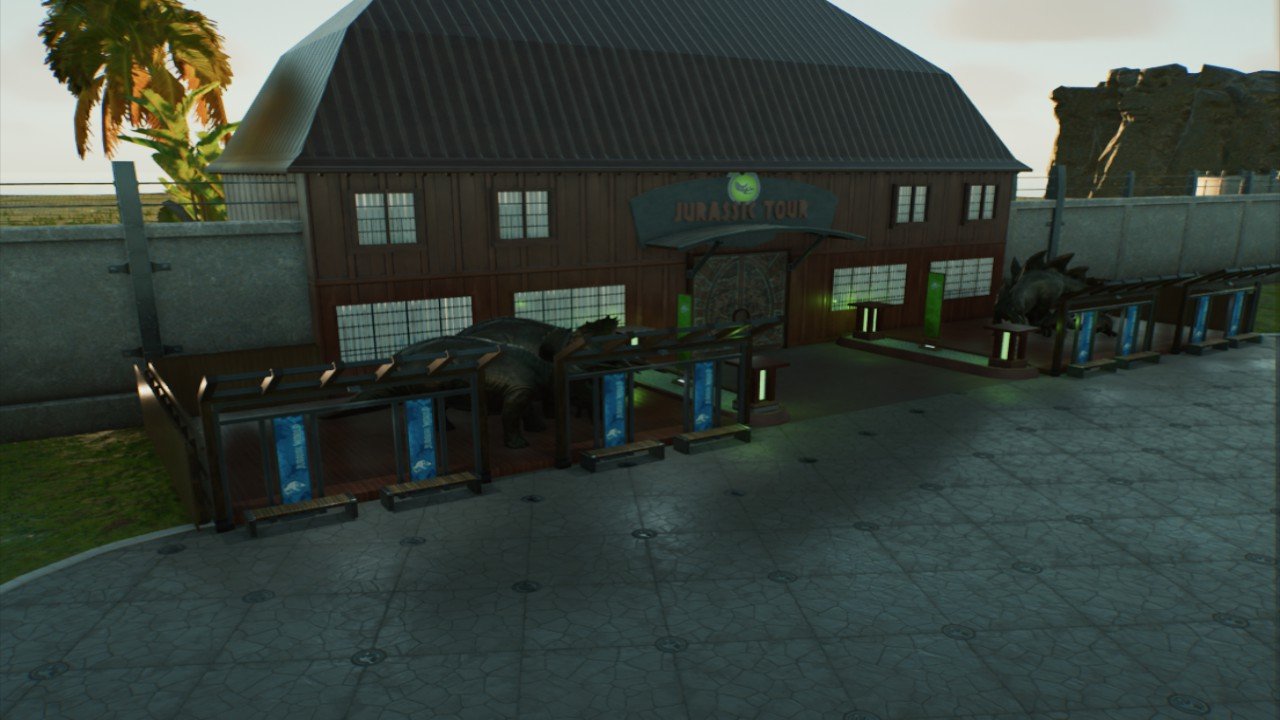 Jurassic Tour wood style - Workshop - Jurassic World Evolution 3