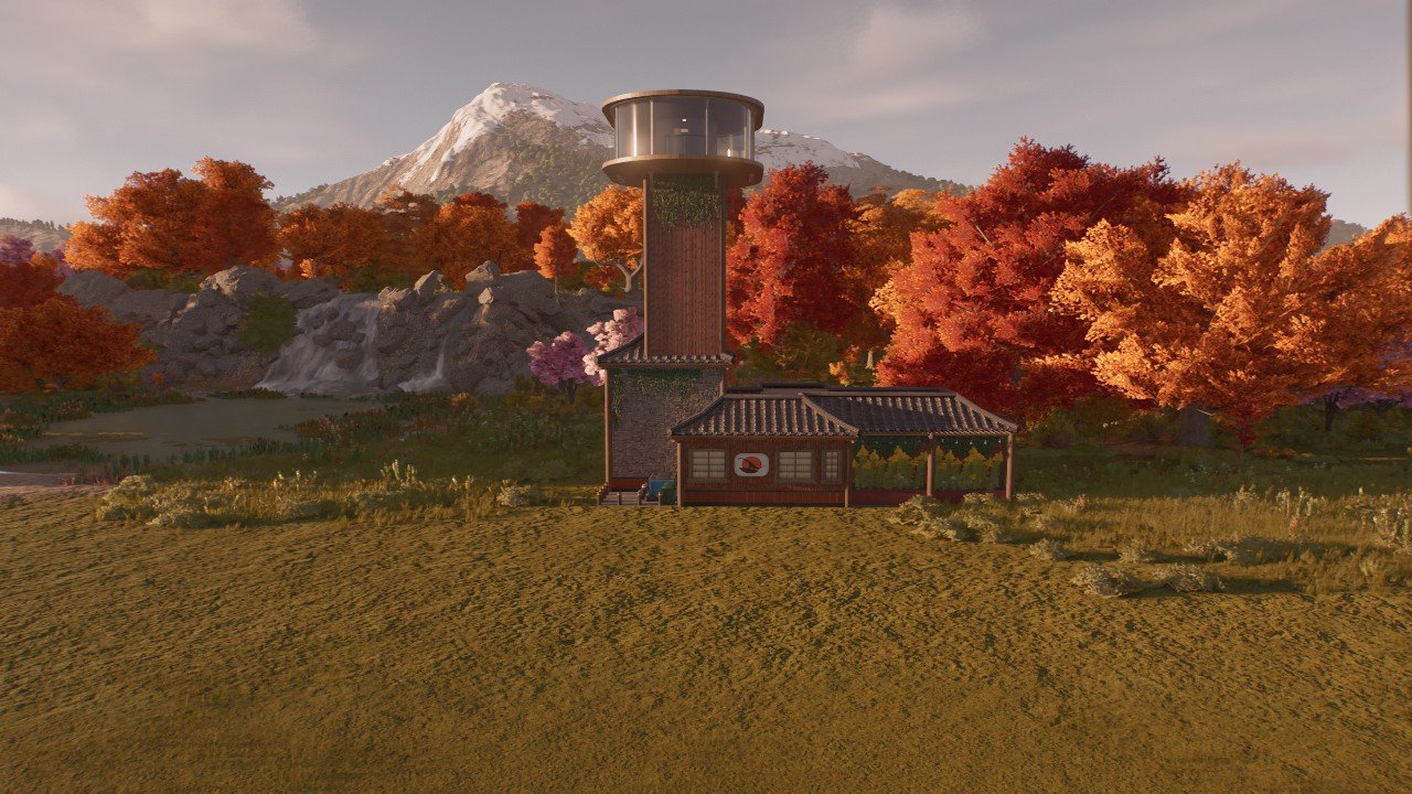Japanese style viewing gallery - Workshop - Jurassic World Evolution 3