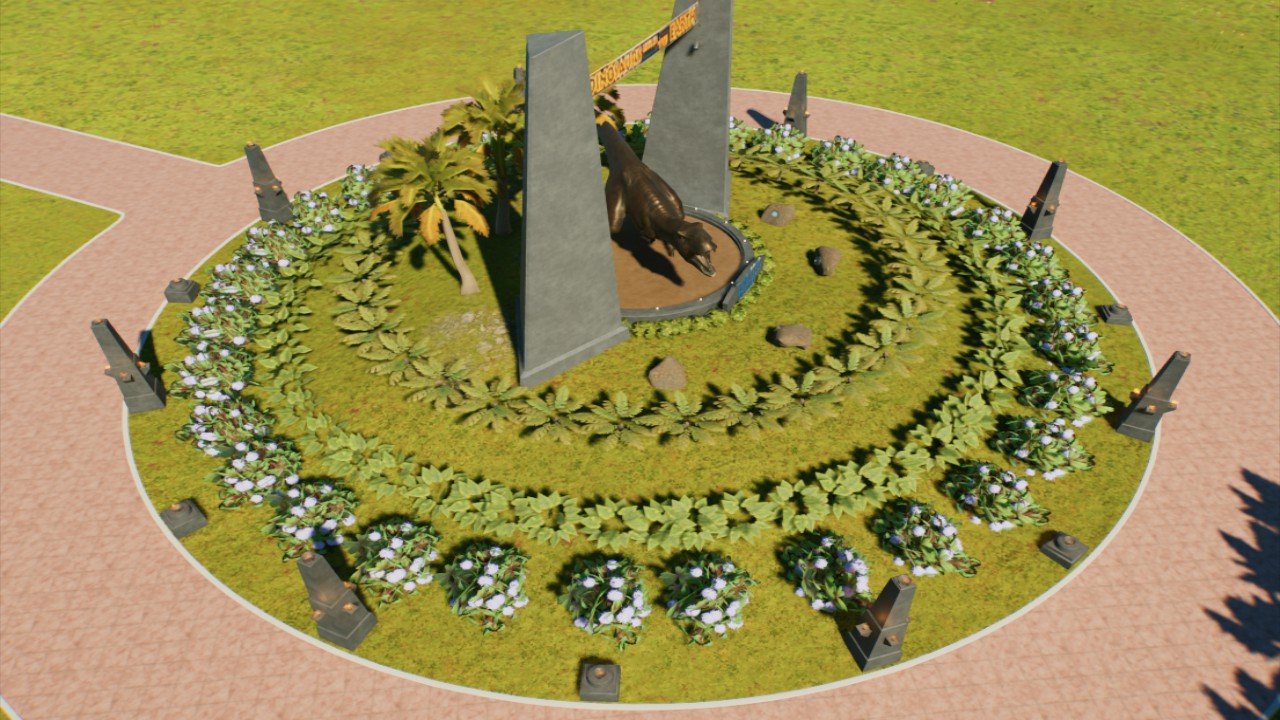 T Rex Statue - Workshop - Jurassic World Evolution 3