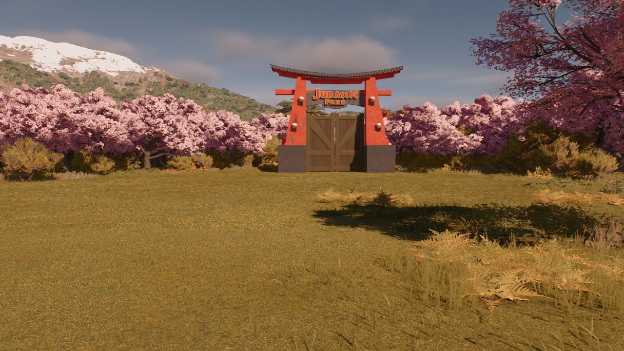 Jurassic Park Japan Gate - Workshop - Jurassic World Evolution 3