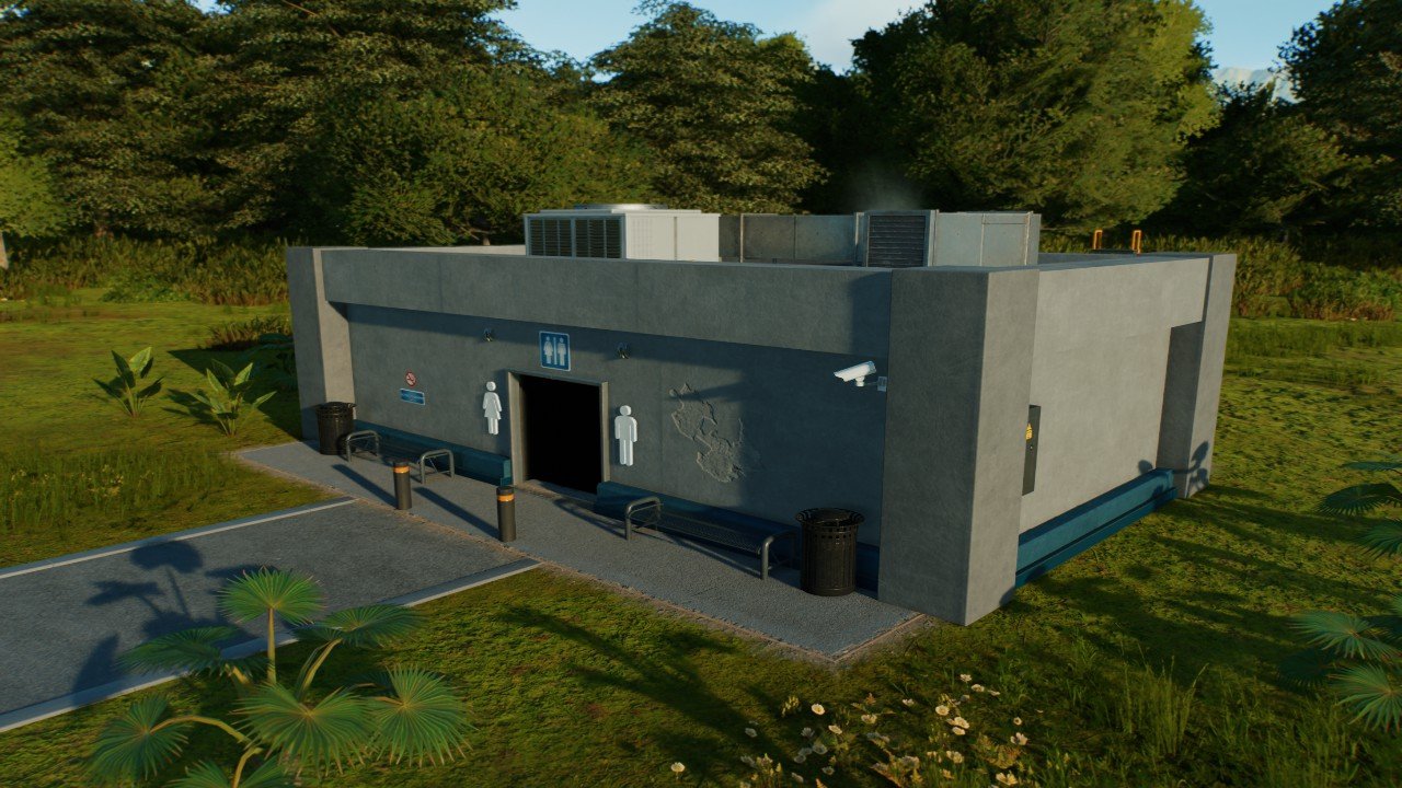 Facility bathroom - Workshop - Jurassic World Evolution 3