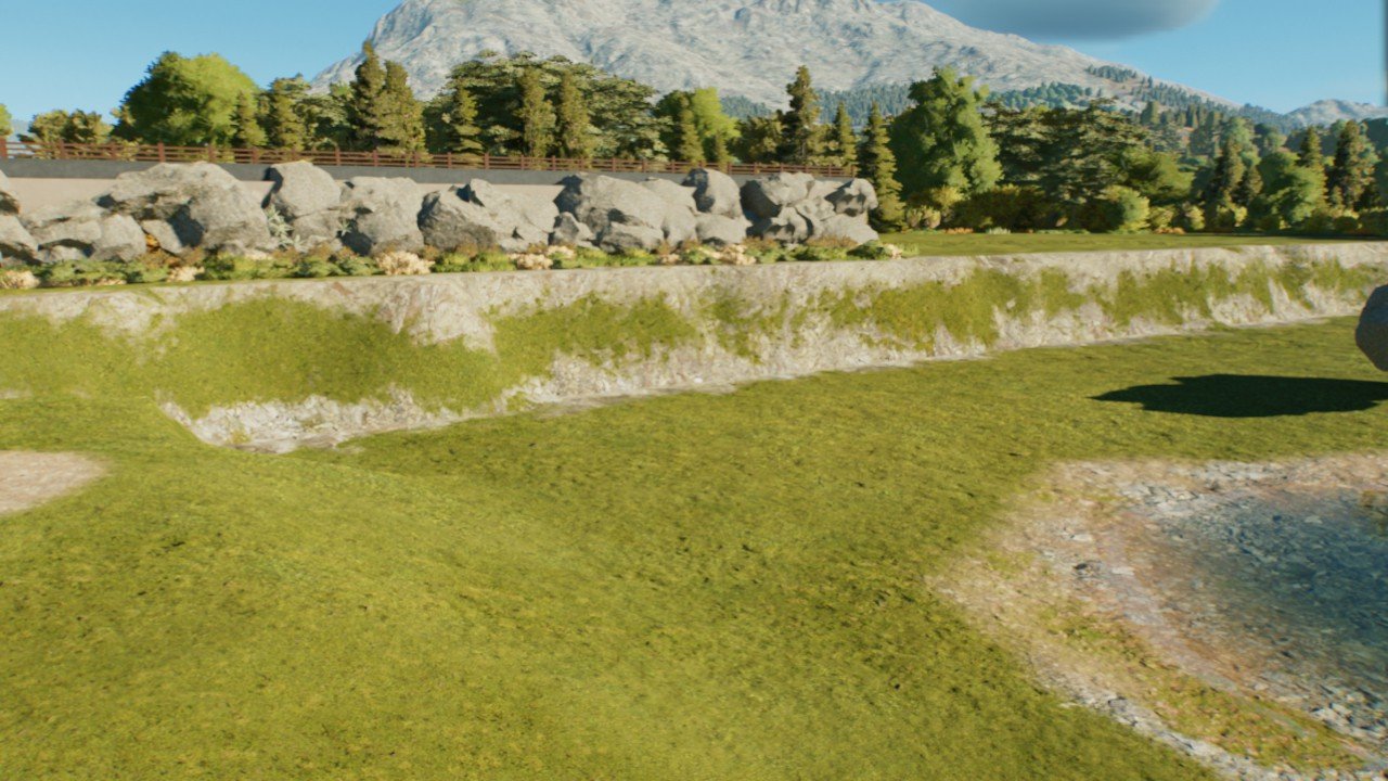 Small Enclosure Retaining Wall - Workshop - Jurassic World Evolution 3