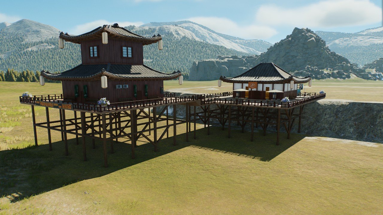 Asian Elevated Habitat Platform