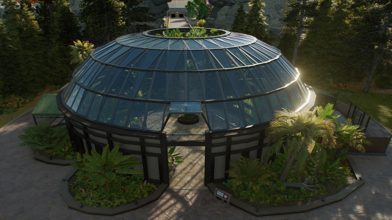 Guest Dome area - Workshop - Jurassic World Evolution 3