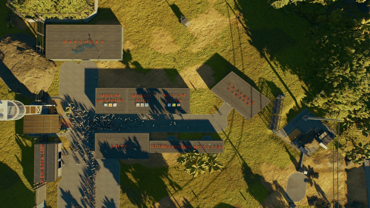 Medium Amenity Group - Workshop - Jurassic World Evolution 3