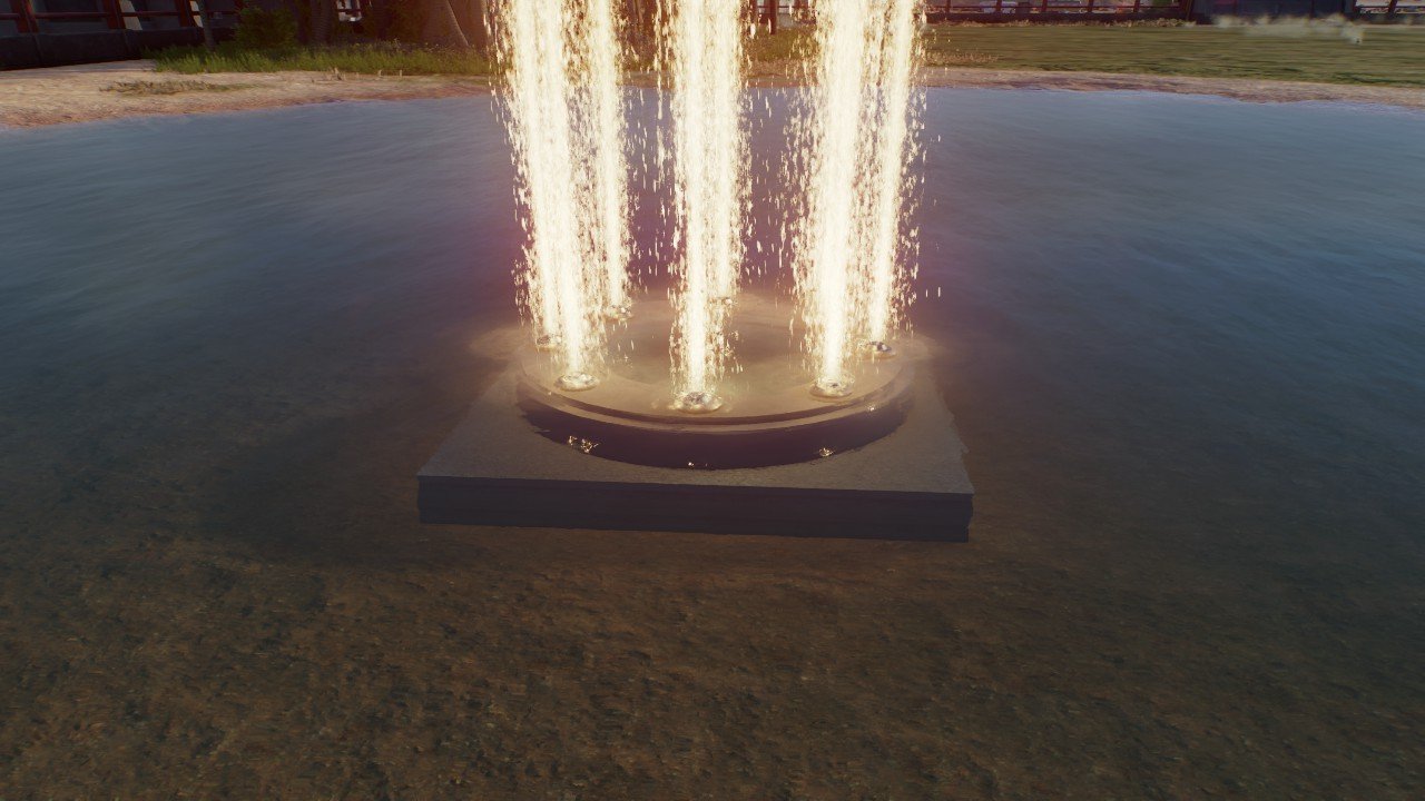 Water Feature - Workshop - Jurassic World Evolution 3