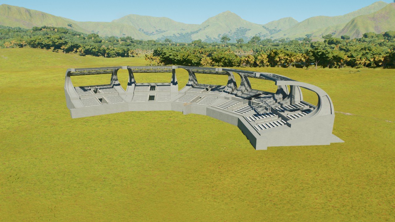 Accurate JW Lagoon Stands - Workshop - Jurassic World Evolution 3