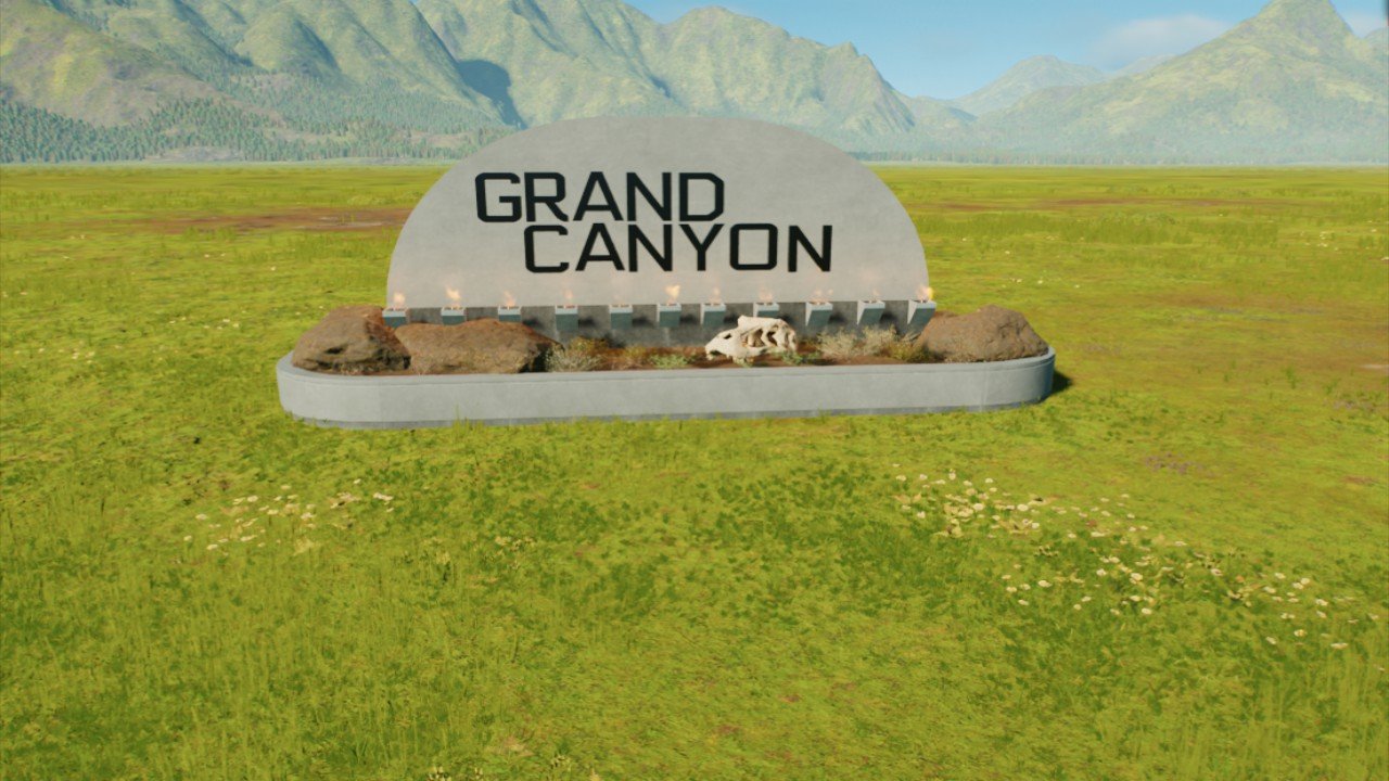( EVO ) grand canyon planter - Workshop - Jurassic World Evolution 3