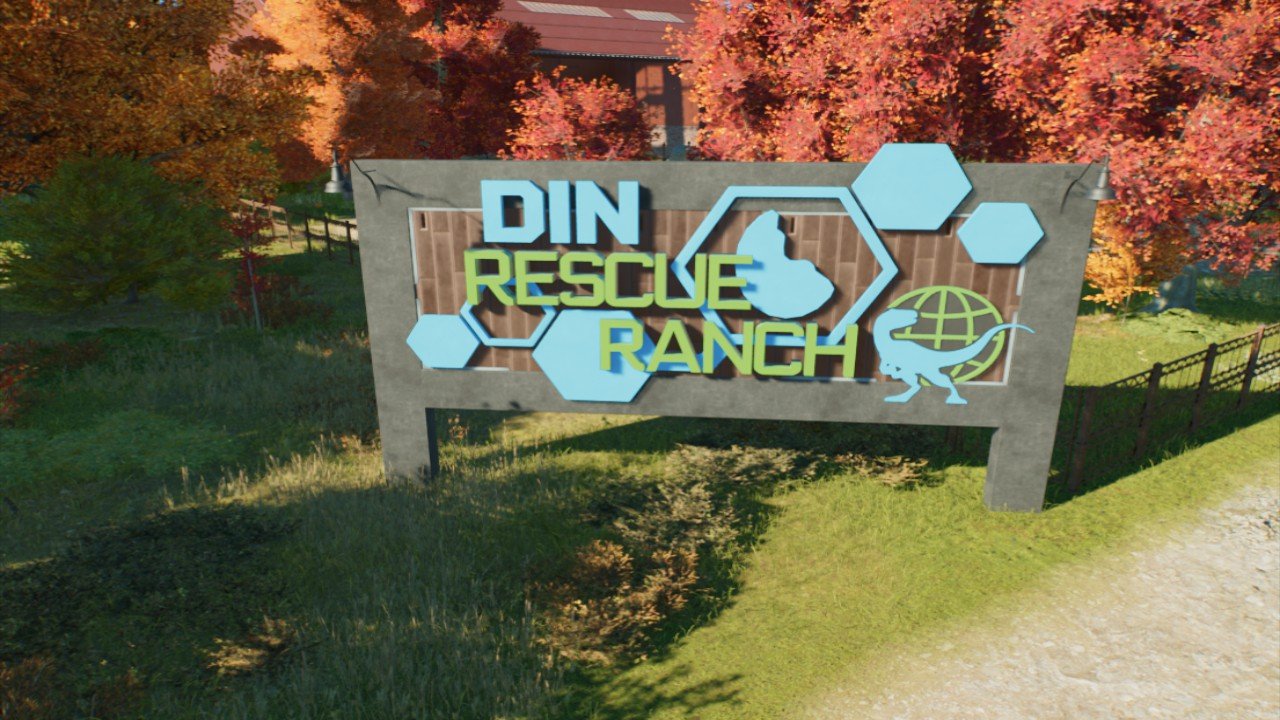 DIN Rescue Ranch - Workshop - Jurassic World Evolution 3