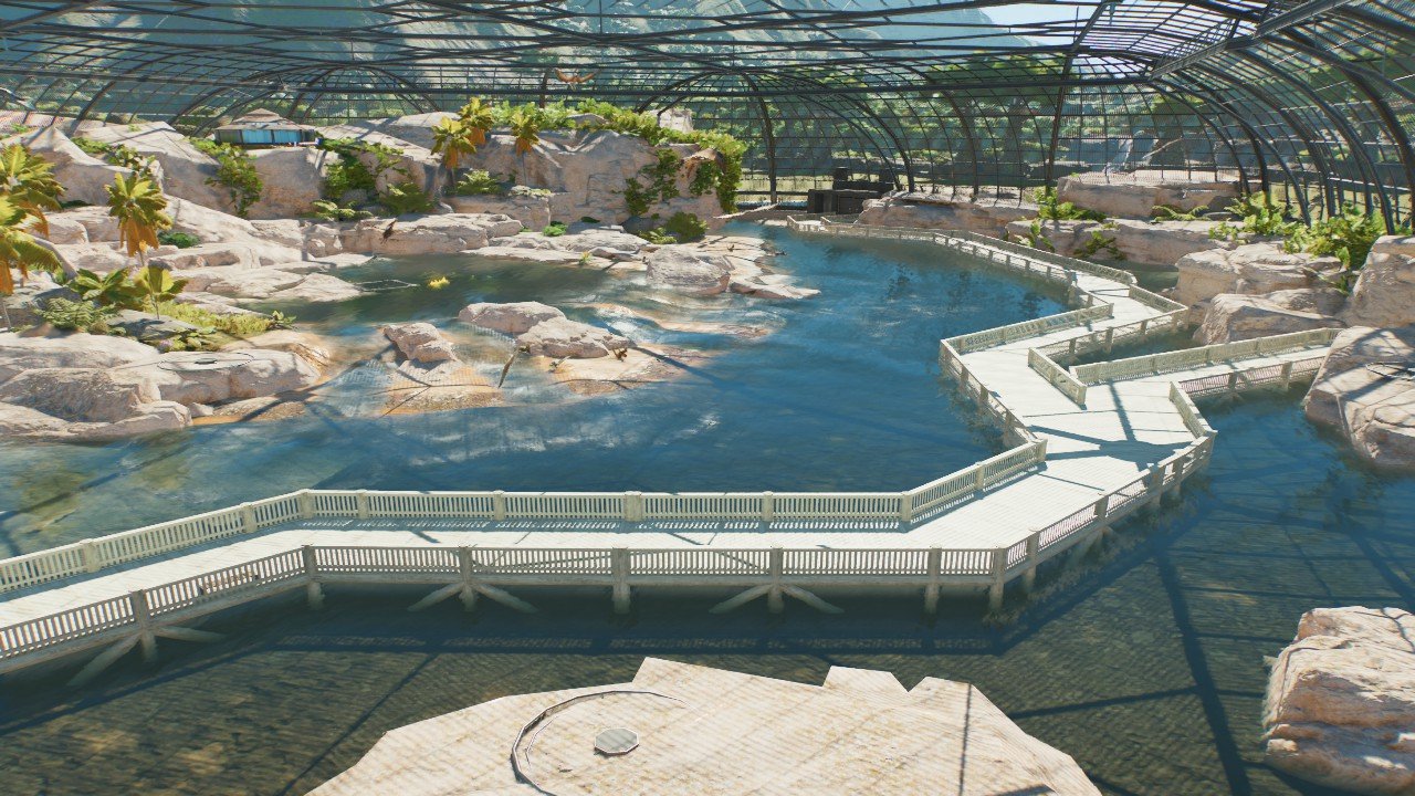Beach cliff aviary