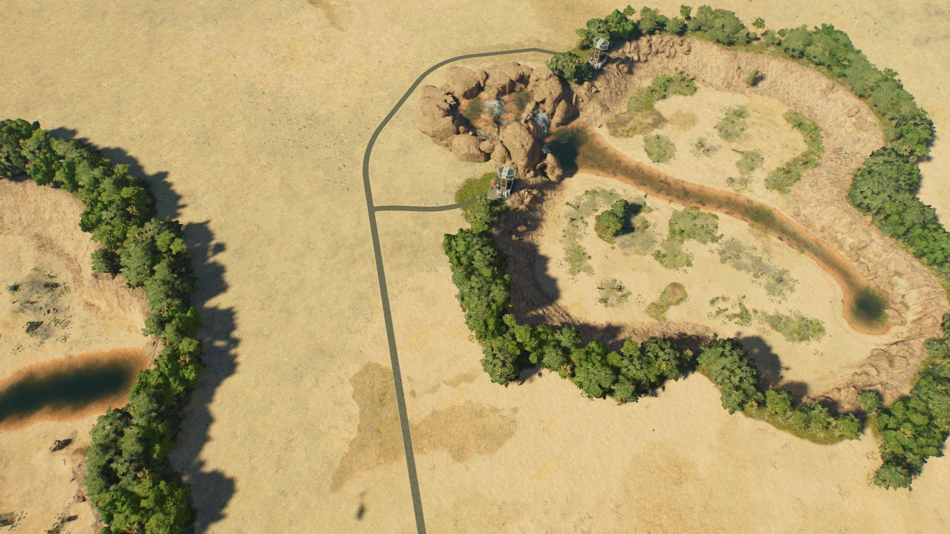 Desert type park\basic - Workshop - Jurassic World Evolution 3