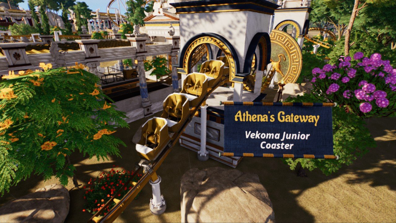 Athena's Gateway - Mythology Vekoma Junior Coaster