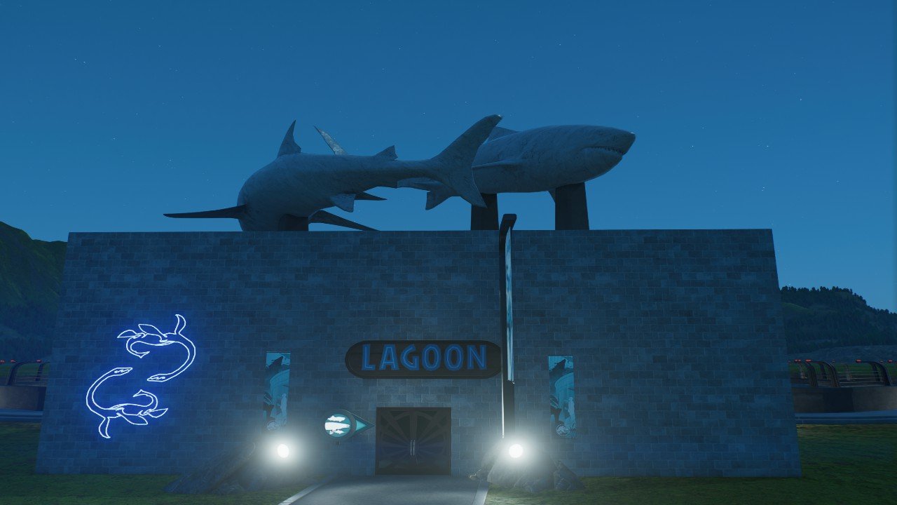 Cool Lagoon Viewing gallery - Workshop - Jurassic World Evolution 3