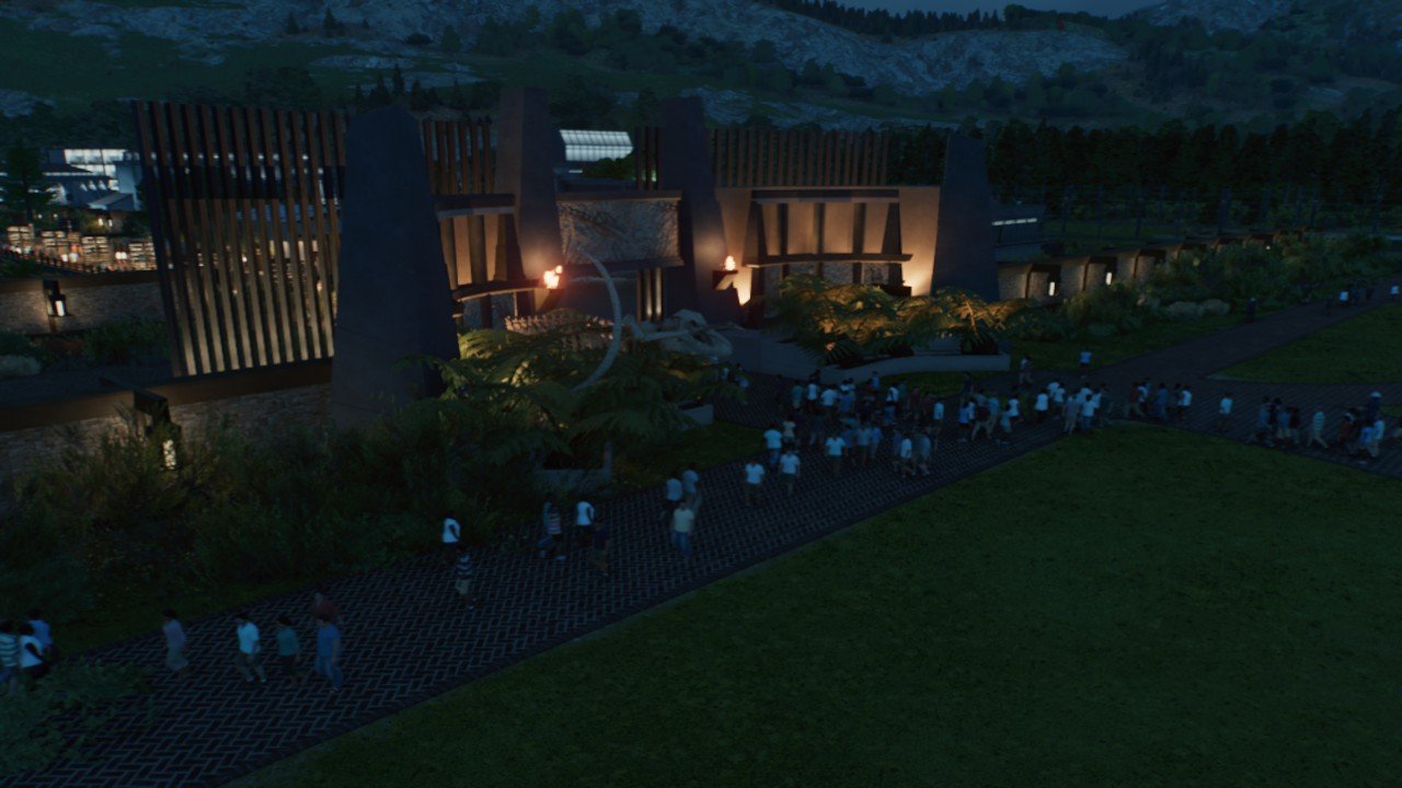 Grand Entrance - Workshop - Jurassic World Evolution 3