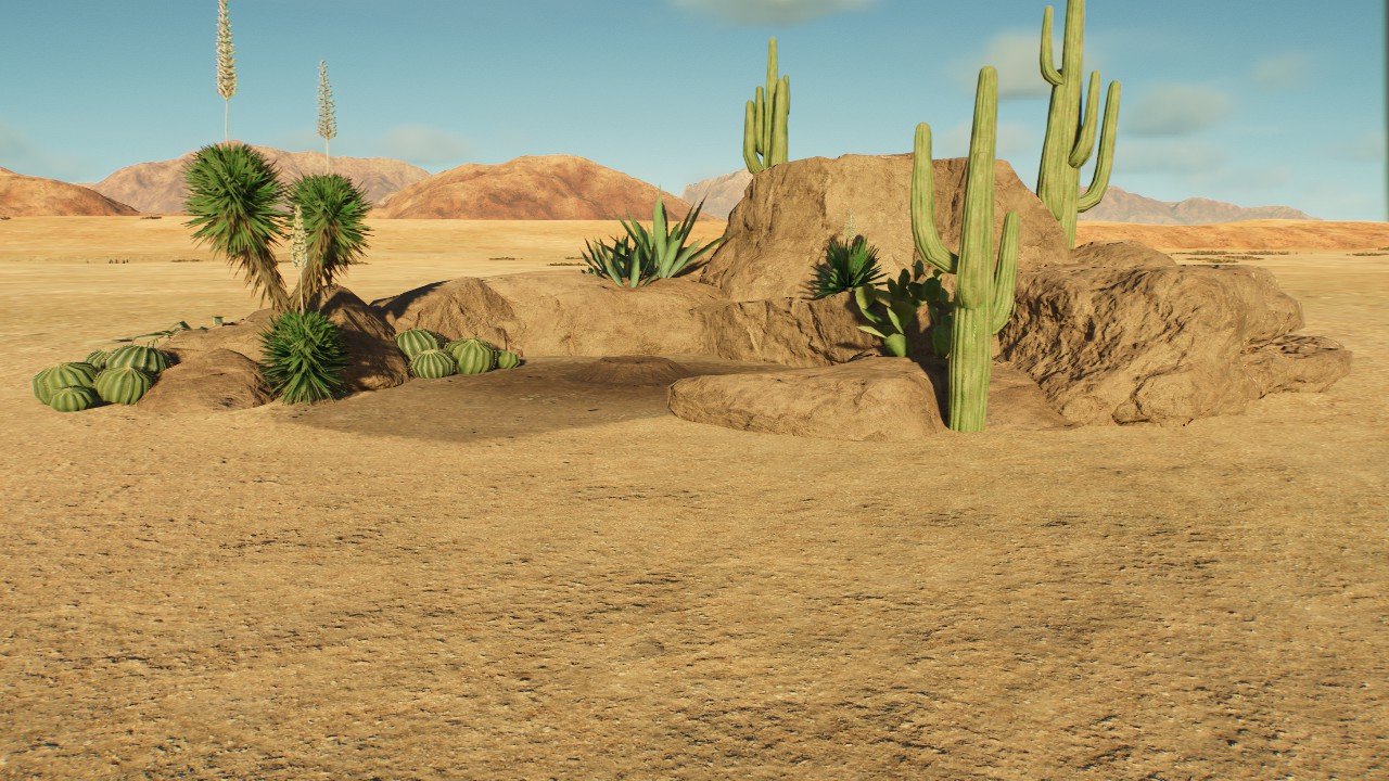 Desert Biome Nest Medium - Workshop - Jurassic World Evolution 3