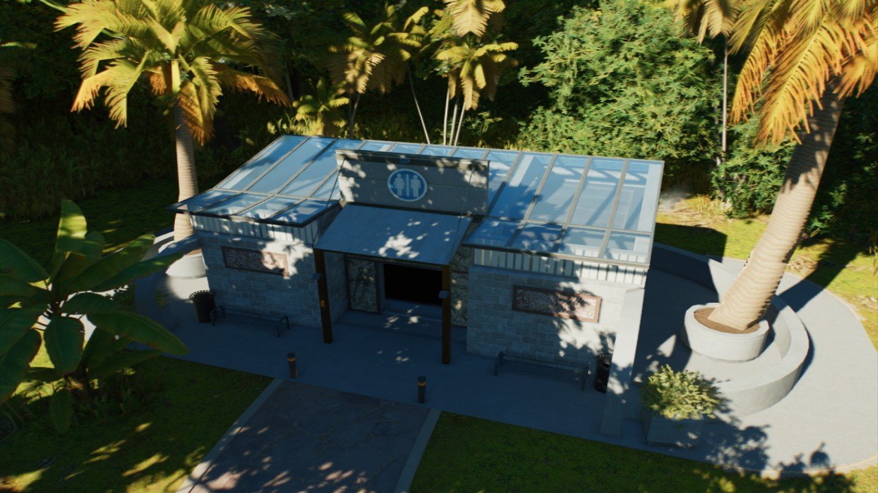 Restroom - Custom - Workshop - Jurassic World Evolution 3