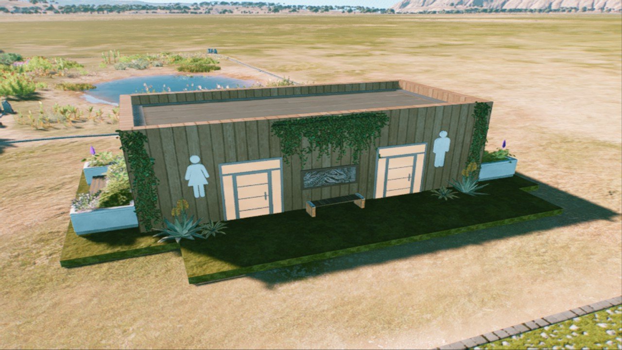 simple bathroom - Workshop - Jurassic World Evolution 3