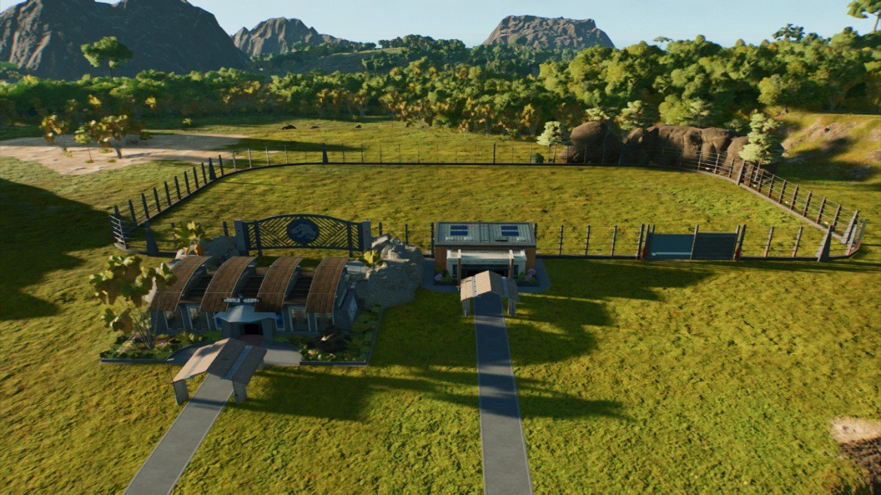 Dinosaur Enclosure (S/M) - Workshop - Jurassic World Evolution 3