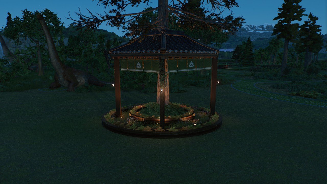 Dinotopia Treetown large tree planter