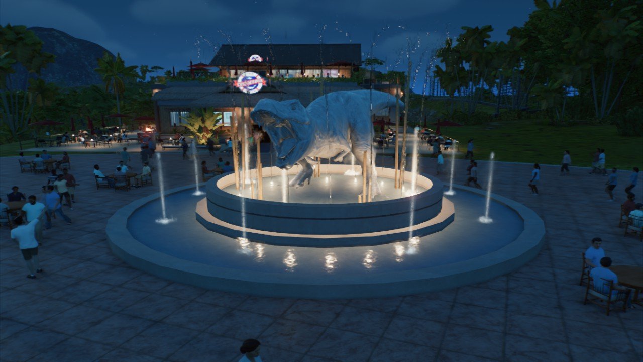 T Rex statue - Workshop - Jurassic World Evolution 3