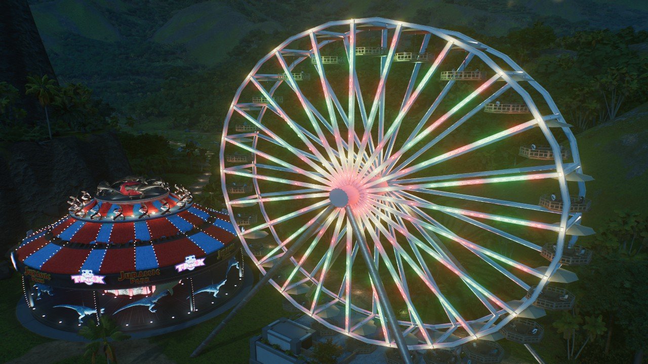 Ferris Wheel Lights JP themed.