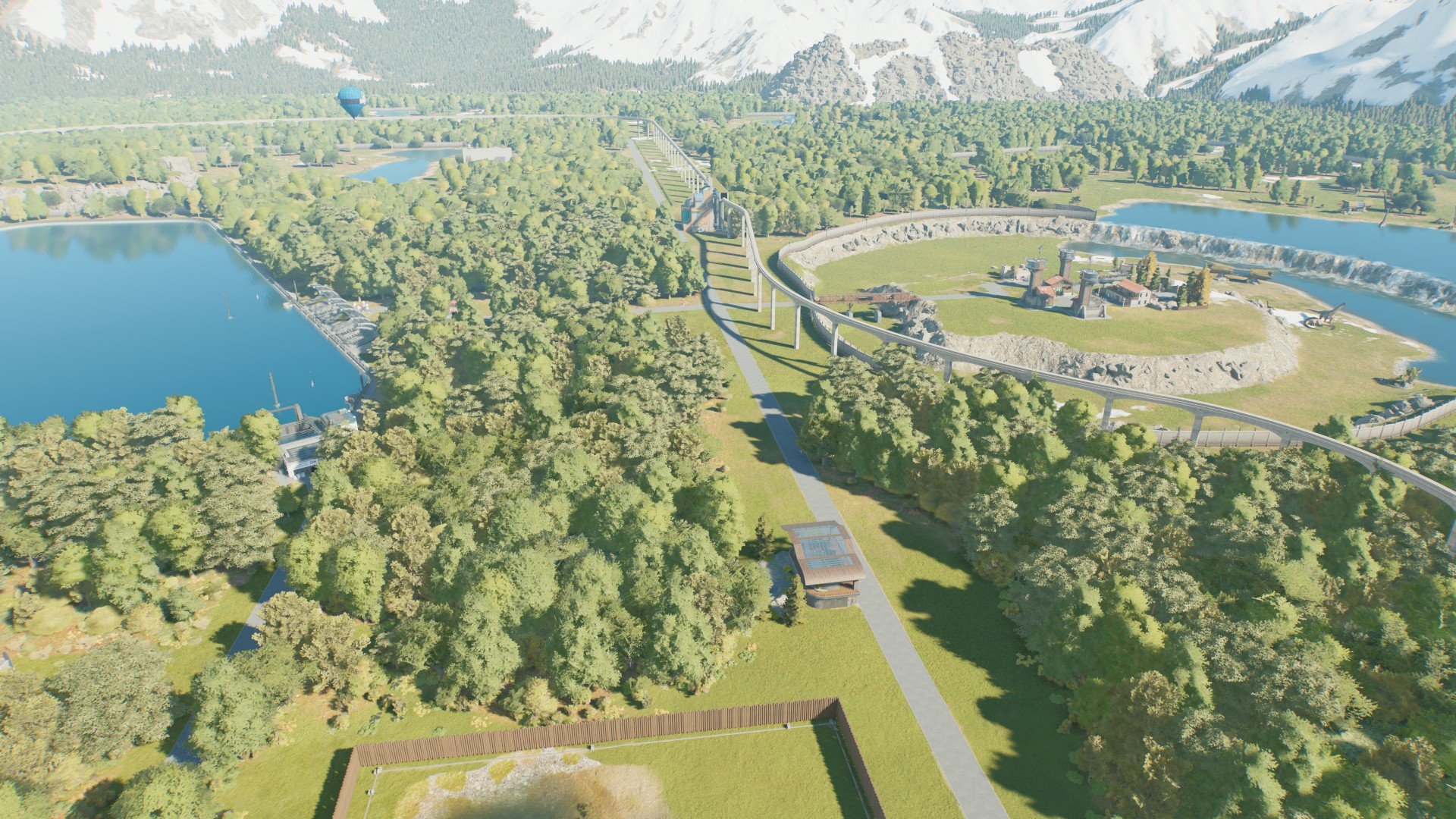 Alpine park - Workshop - Jurassic World Evolution 3