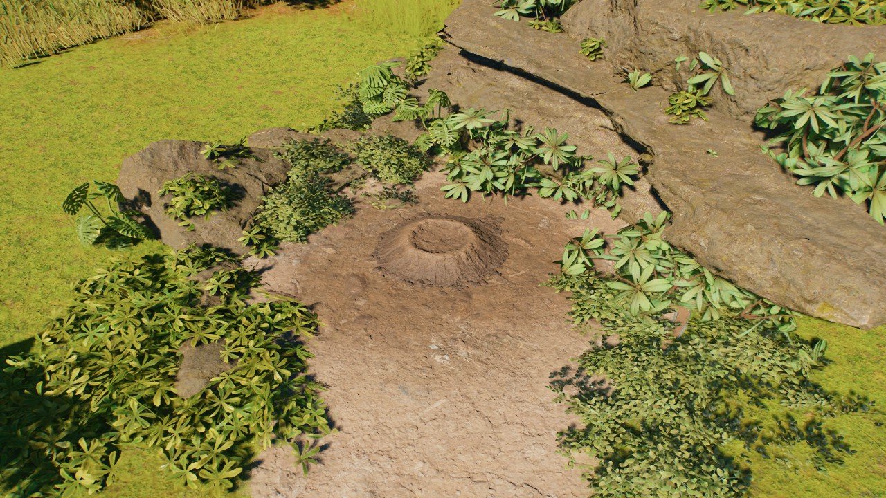Overgrown tropical medium nest - Workshop - Jurassic World Evolution 3
