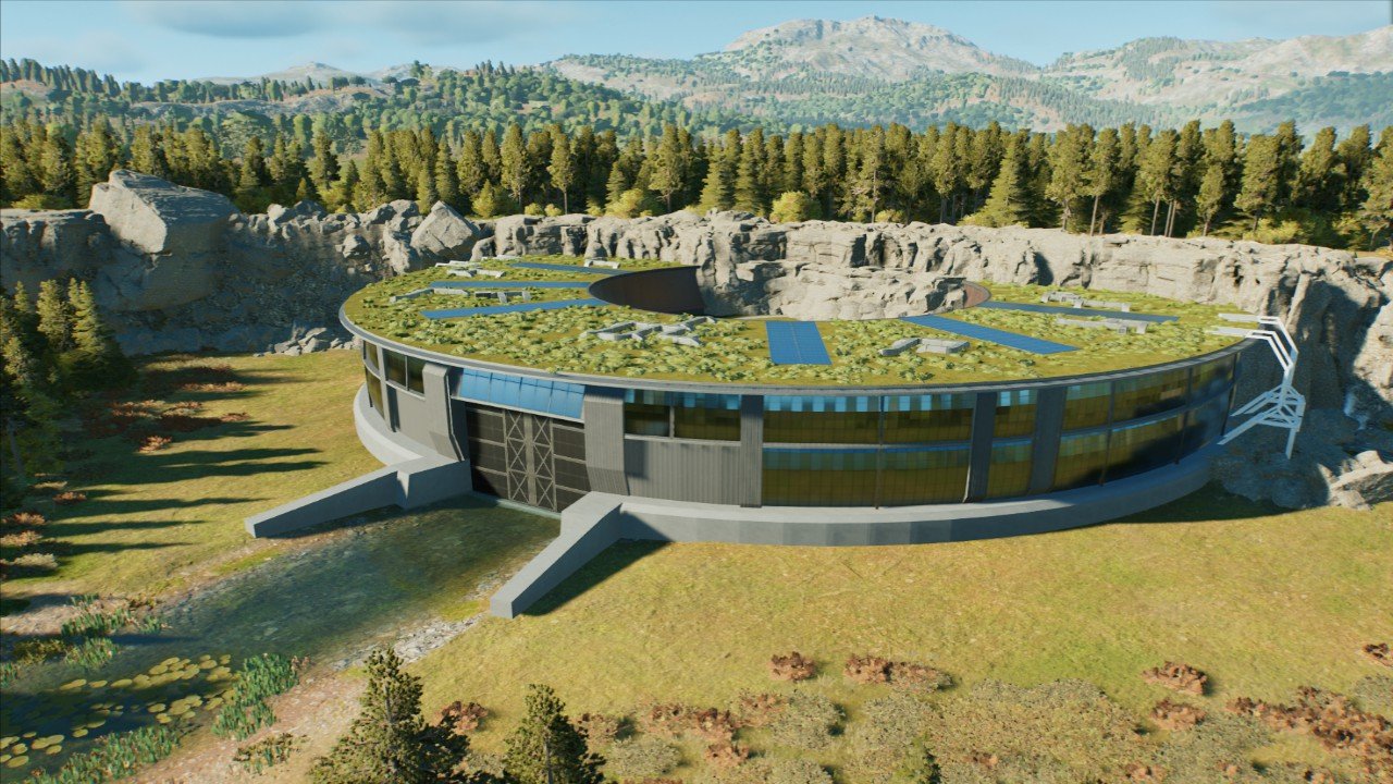 Biosyn Research Compound Shell - Workshop - Jurassic World Evolution 3